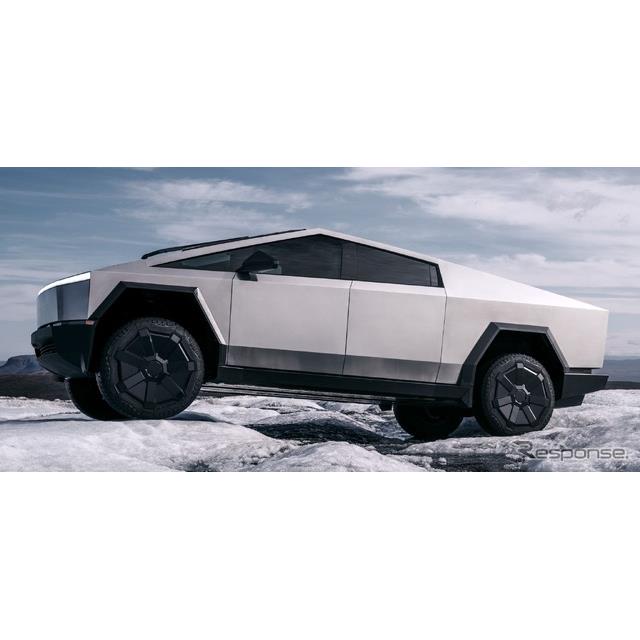 テスラは11月30日、新型電動ピックアップトラック『サイバートラック』の高性能グレード、「サイバービース...