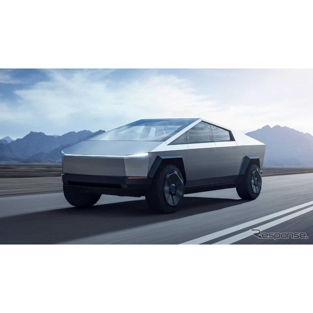 テスラ（Tesla）は、新型電動ピックアップトラック『サイバートラック』に「AWD」グレードを設定し、2024年...