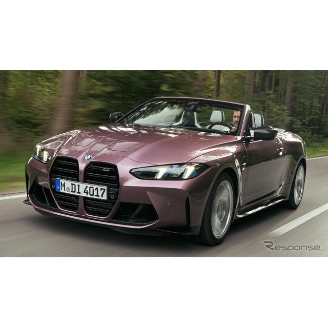 BMWは、高性能4シーターオープンカー『M4カブリオレ』（BMW M4 Cabriolet）の改良新型を欧州で発表した。4W...