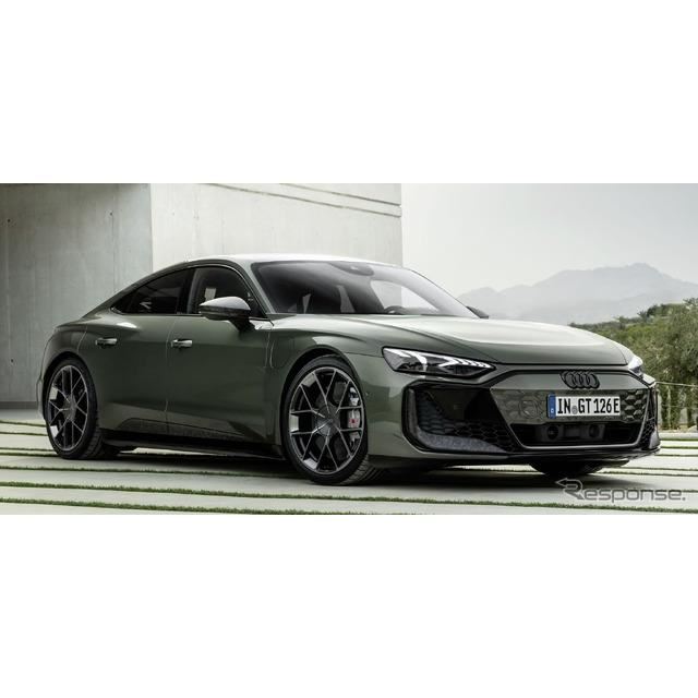レベル アウディ RS E-TRON GT アウディの市販車最強の925馬力、EV初の「RSパフォーマンス」が