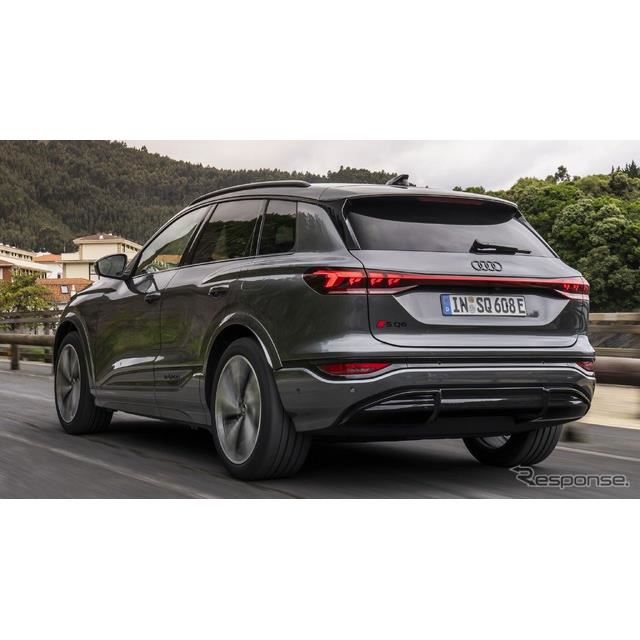 アウディは7月2日、新型電動SUV『Q6 e-tron』の高性能モデル、「SQ6 e-tron」の新たな写真を公開した。
　...