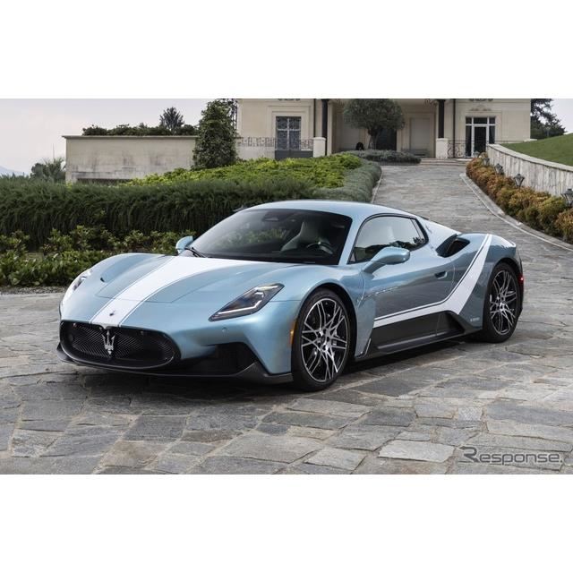 マセラティは8月5日、スーパーカーの『MC20』をベースに、虹色をテーマにしたカスタマイズを施した『MC20ア...