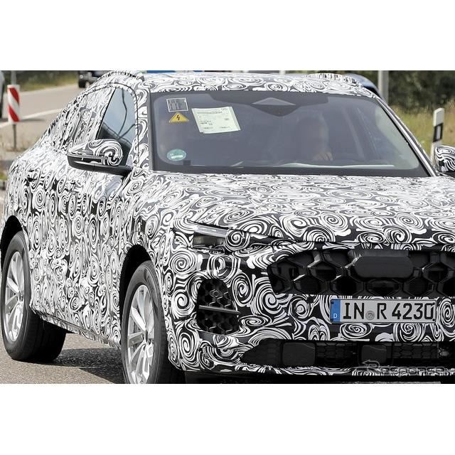 アウディは現在、欧州Dセグメント・クロスオーバーSUV『Q5』シリーズの次期型を開発中だが、そのクーペ版『...