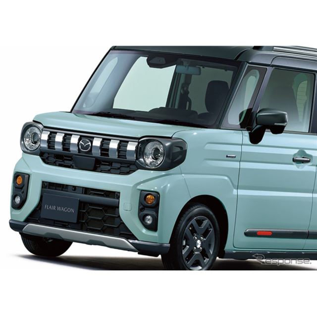 マツダは10月17日、軽自動車『フレアワゴン タフスタイル』を全面改良し、全国のマツダ販売店を通じて発売...