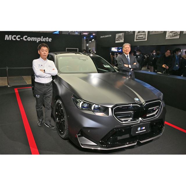 BMWジャパンは2025年1月10日、千葉・幕張で開催されている「東京オートサロン2025」でプレスカンファレンス...