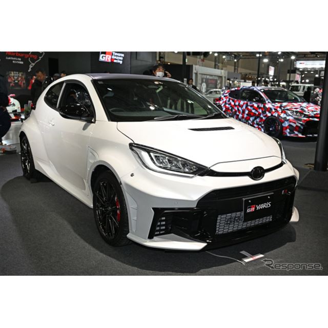 トヨタGAZOOレーシング（TGR）は1月10日に千葉市の幕張メッセで開幕した「東京オートサロン2025」で、3台の...