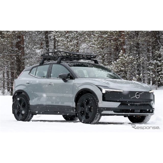 ボルボの電動クロスオーバーSUV「EX30」をベースにしたタフネス仕様『EX30クロスカントリー』の量産型プロ...