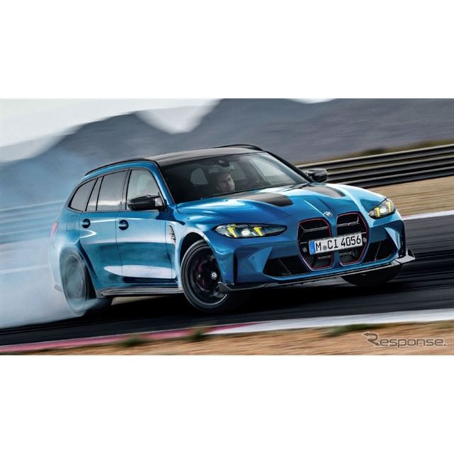 BMWは、『M3 CSツーリング』を発表した。このモデルは、レーシングカー由来の高性能技術と日常での実用性を...