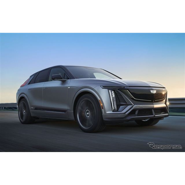 コンチネンタルは、キャデラックの高性能電動SUV『リリックV』に、「PremiumContact 6」タイヤが純正装着さ...