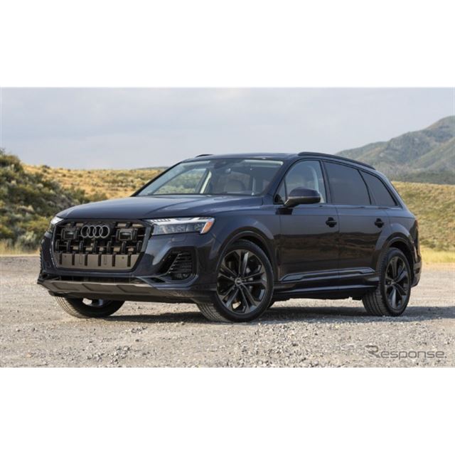 アウディの米国部門は、大型SUV『Q7』の2025年モデルが、米国道路安全保険協会（IIHS）の最高安全評価「ト...