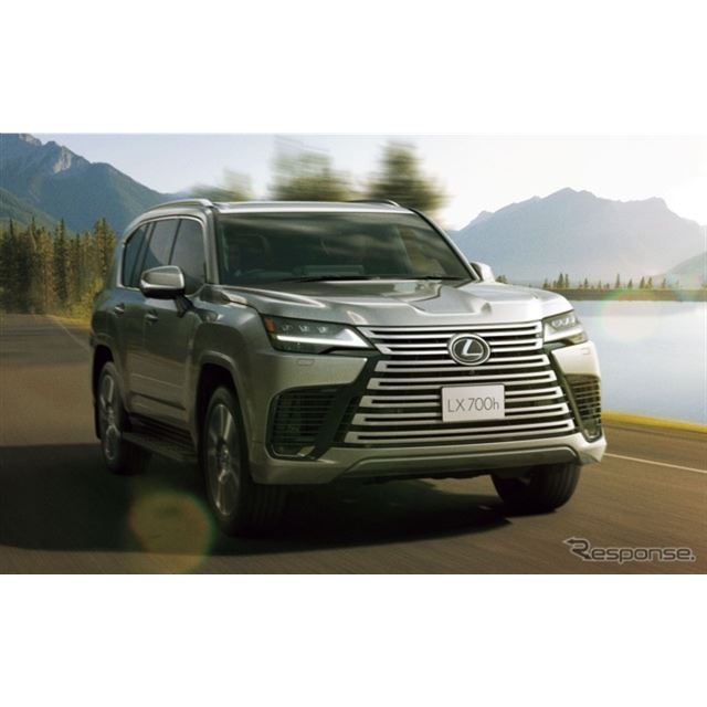 住友ゴム工業は、3月24日に発売されたレクサスの最上級SUV『LX700h』の国内向け新車装着タイヤとして、ダン...
