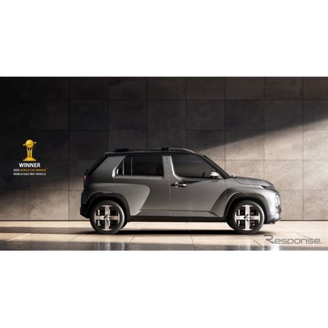 日本でも販売を開始したばかりのヒョンデの新型EV『インスター』が、2025年の「ワールド・エレクトリック・...