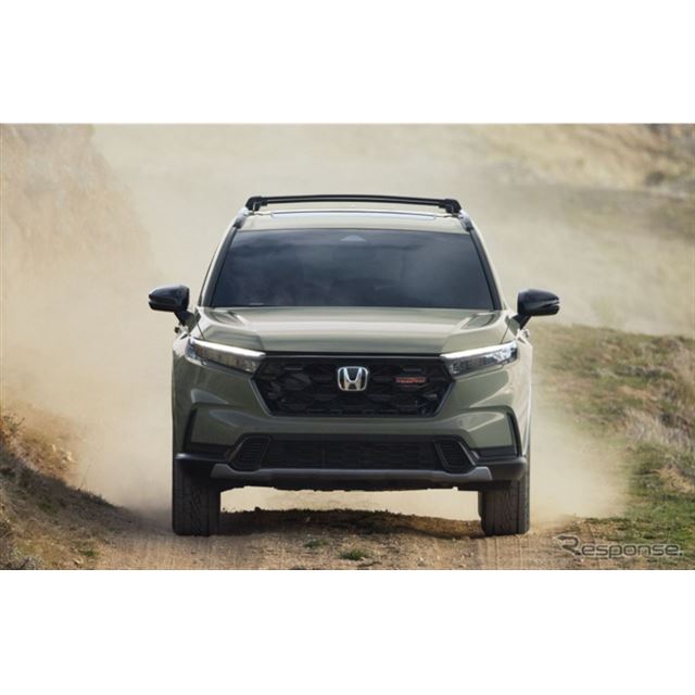 ホンダの米国部門は、SUV『CR-V』の2026年モデルに、初のオフロード仕様「トレイルスポーツ（TrailSport）...