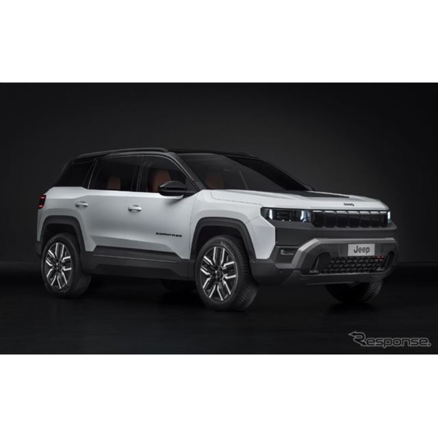 ジープブランドは、小型SUV『コンパス』の新型を欧州で発表した。伝統的なジープのDNAを受け継ぎながら、最...