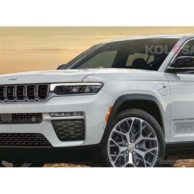 ステランティス傘下のジープブランドが販売するクロスオーバーSUV、『グランドチェロキー』改良新型の情報...