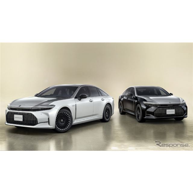 トヨタは、『クラウン』（セダン）の誕生70周年を記念した特別仕様車「Z “THE 70th”」と、クラウン専門店...