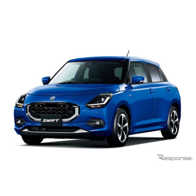 スズキは23日、相良四輪車体工場で生産するコンパクトカー『スイフト』を一時生産停止すると発表した。部品...