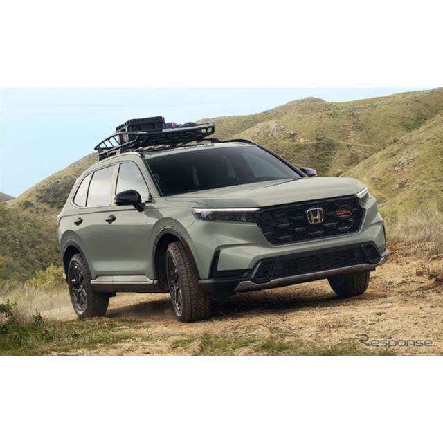 ホンダは、SUV『CR-V』初のオフロード仕様「TrailSport（トレイルスポーツ）」を米国で発売した。『CR-V Tr...