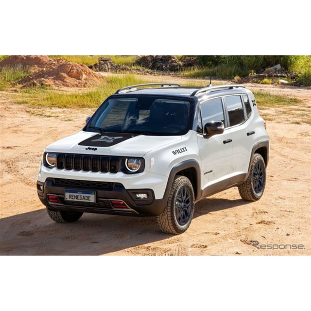 ジープは、小型SUV『レネゲード』の2026年モデルをブラジルで発表した。ブラジルBセグメント唯一の4輪駆動S...