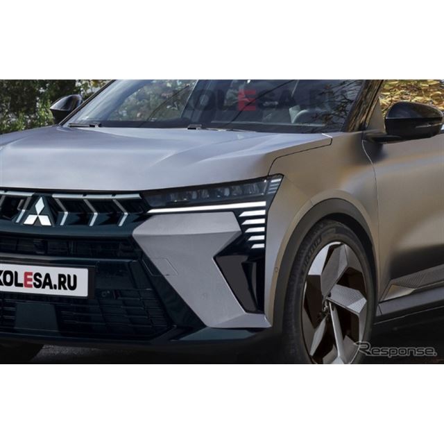 三菱自動車は5月に、クロスオーバーSUVが『エクリプス クロス』次期型のティザーイメージを公開した。2017...