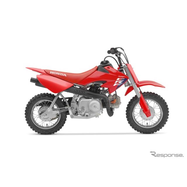 お宝。バイクカタログ。ホンダ 赤バイ CB350FV．極めて珍。 日本の「赤バイ」の元祖!? 消火器積んだ真っ赤なホンダ