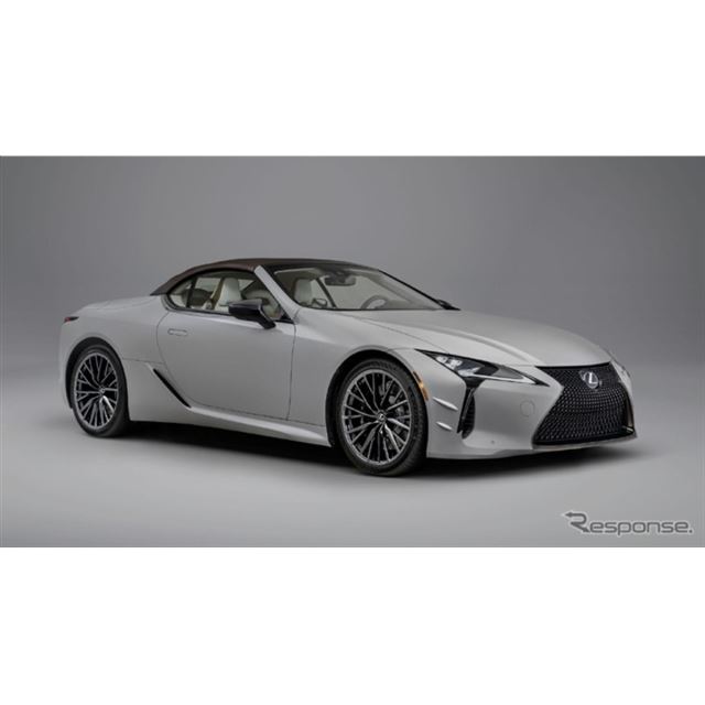 レクサスは、『LC500コンバーチブル』の2026年モデルを米国で発表した。北米市場限定350台の「インスピレー...