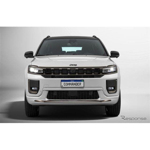 ジープは、SUV『コマンダー』の改良新型をブラジルで発表した。同モデルは2021年の発売以来、ブラジル国内...