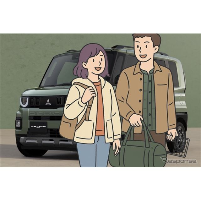 三菱自動車工業は2025年秋に発売予定の新型軽スーパーハイトワゴン『デリカミニ』の予約注文を、8月22日か...