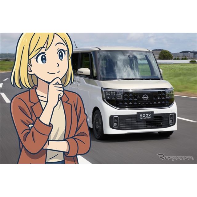 日産自動車は8月22日、軽スーパーハイトワゴンの新型『ルークス』を先行公開した。日本の軽スーパーハイト...