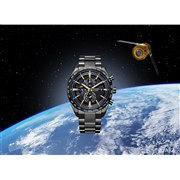 CITIZEN レディース 時計 黒 レザー8Pダイヤ付き ソーラー クォーツ 残りわずか！レディース 腕時計 Qoo10] Watch 綺麗な