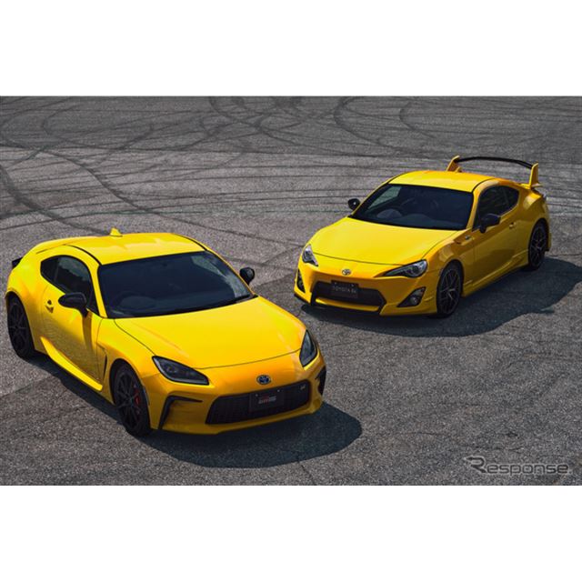トヨタGAZOOレーシング（以下、TGR）は5日、『GR86』の特別仕様車「RZ “イエローリミテッド”」を発売する...