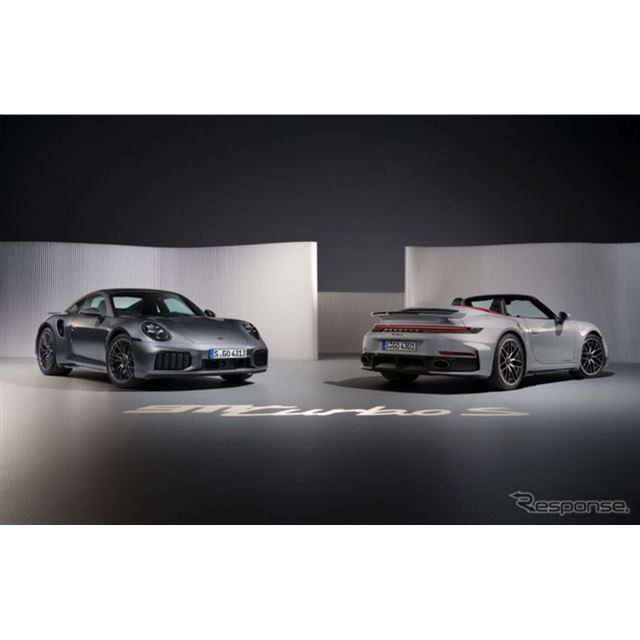 ポルシェは9月7日、IAAモビリティのプレビューイベントで、新型『911ターボS』を発表した。日本での予約受...