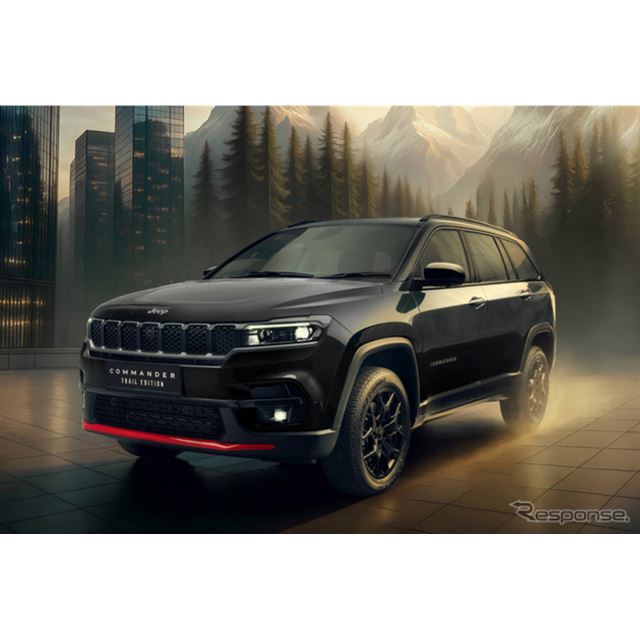 ステランティスジャパンは、ジープの7人乗りミッドサイズSUV『コマンダー』の限定車「トレイル エディショ...