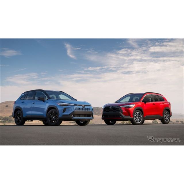 トヨタ自動車は、SUV『カローラクロス』の改良新型を米国市場で発売した。日本仕様のパワートレインはハイ...