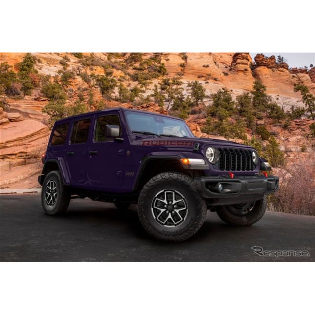 ジープブランドは、『ラングラー』と『グラディエーター』の米国向け2026年モデルに、人気の外装色「レイン...