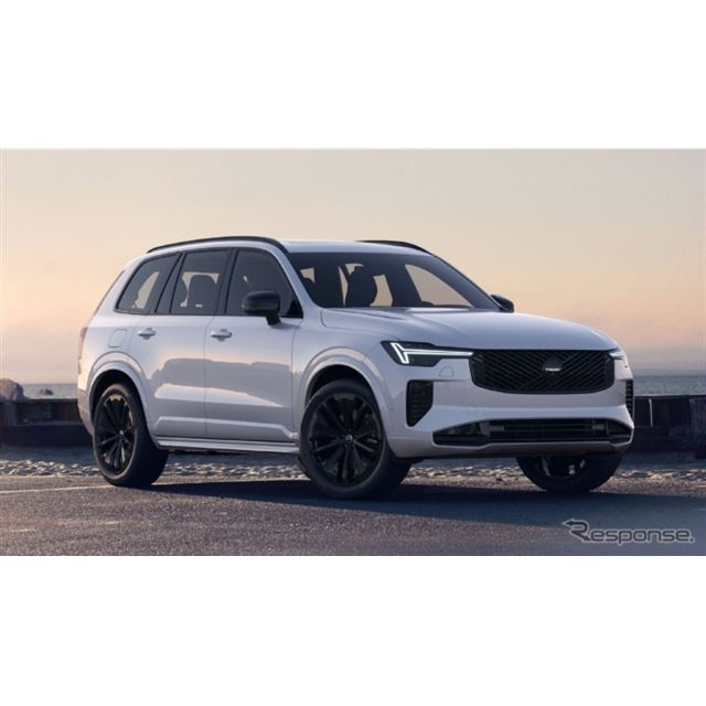 ボルボカーズは、最上位SUV『XC90』のプラグインハイブリッドとマイルドハイブリッドに、「ブラックエディ...