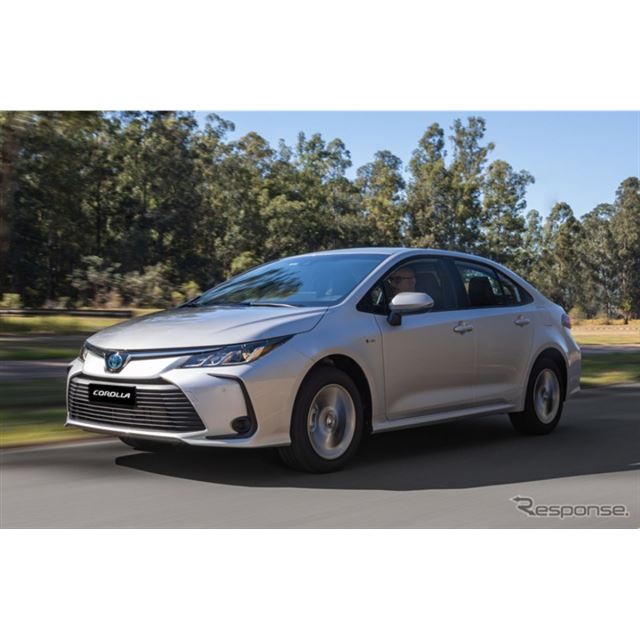 トヨタ自動車は、フレックス燃料対応ハイブリッドを搭載した『カローラGLiハイブリッド』をブラジルで発売...