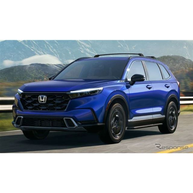 ホンダは、10月29日に開幕するジャパンモビリティショー2025に、日本での発売に先駆け『CR-V e:HEVプロトタ...