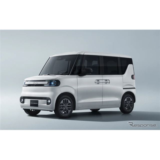 BYD��10��29���A�W���p�����r���e�B�V���[2025�ɂ����āA���Џ��̊C�O��p�݌v���f���wRACCO�x�i���b�R�j��...