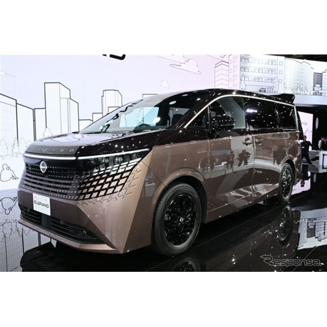 日産自動車は10月29日、「ジャパンモビリティショー2025」において、16年ぶりの刷新となる高級ミニバン『エ...