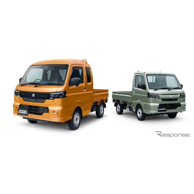 スズキは11月10日、軽トラック『キャリイ』『スーパーキャリイ』の一部仕様変更車の先行情報をスズキホーム...