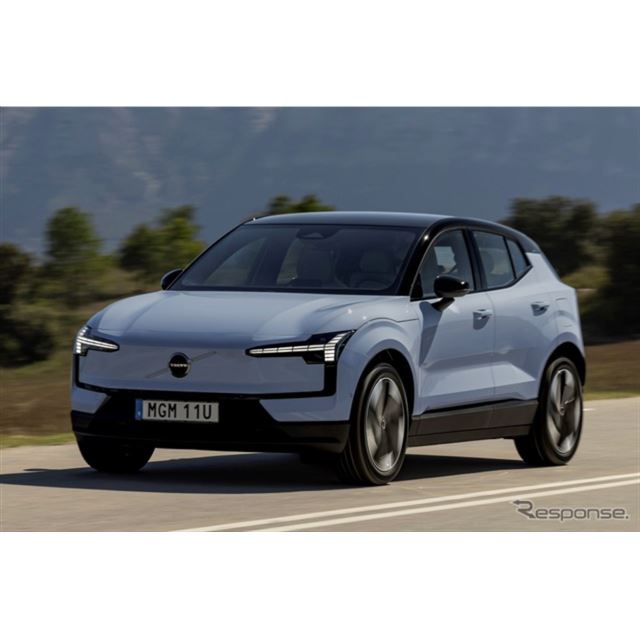 ボルボカーズは、コンパクト電動SUV『EX30』の2026年モデルを米国で発表した。
　2026年モデルでは、新た...