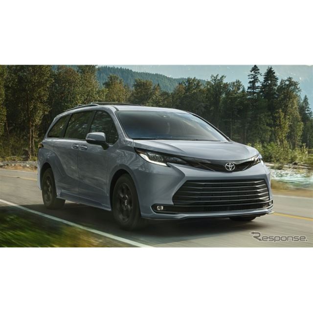 トヨタ自動車の米国部門は、ミニバン『シエナ』の2026年モデルを発表した。各グレードで標準装備を大幅に拡...