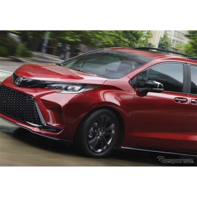 トヨタ自動車の米国部門は、ミニバン『シエナ』の2026年モデルを発表した。今回の改良では、各グレードで標...