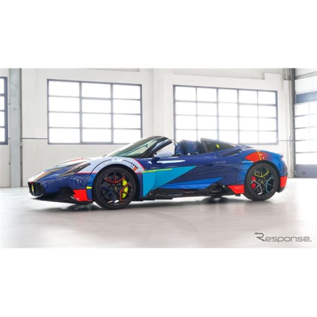 マセラティはイタリア・ミラノで開催された「ミラノ・オートクラシカ」において、『MC20チェロ』のワンオフ...