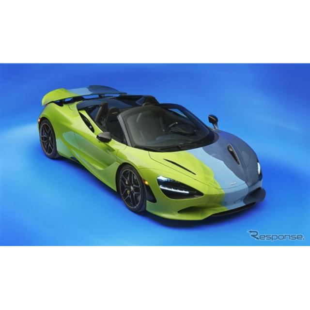 マクラーレン・オートモーティブは、英国の抽象画家ナット・ボーウェンと協力して製作した特別仕様車「プロ...