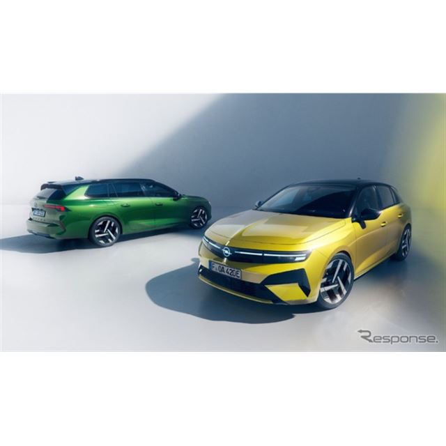 オペルは、改良新型『アストラ』とワゴンの『アストラスポーツツアラー』を1月9日にベルギーで開幕するブリ...