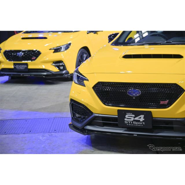 スバルは1月9日、「東京オートサロン2026」において、『レヴォーグ』と『WRX S4』の特別仕様車「STI Sport ...