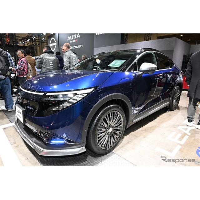 日産モータースポーツ＆カスタマイズは、1月末より納車開始予定の日産『リーフ』新型をベースにしたカスタ...