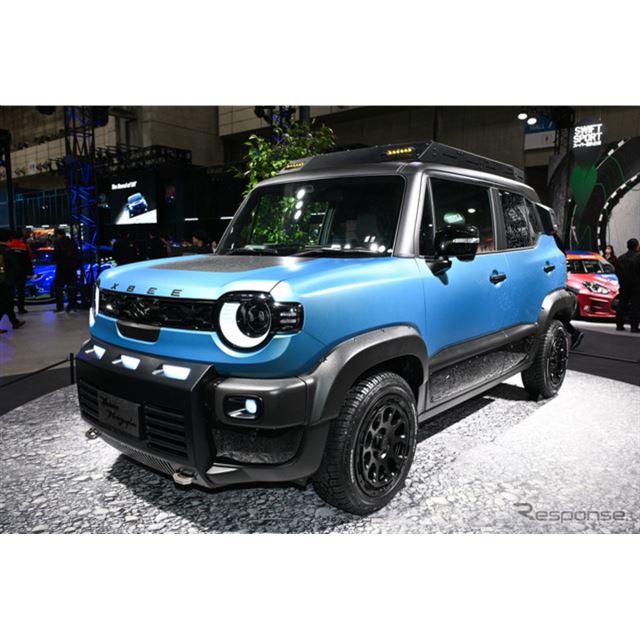 スズキは1月9日に開幕した「東京オートサロン2026」に、新型『クロスビー』をベースにしたコンセプトカー『...